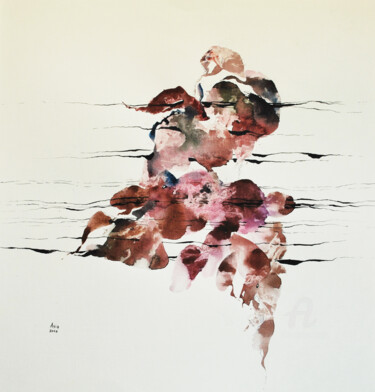 Peinture intitulée "UN TOCCO - watercol…" par Asia Bagaeva, Œuvre d'art originale, Aquarelle