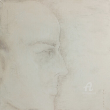 Malarstwo zatytułowany „Silence 100x100 cm…” autorstwa Asia Bagaeva, Oryginalna praca, Olej
