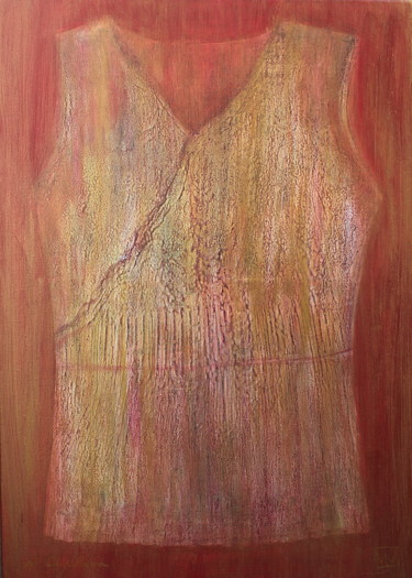 Painting titled "Relique 1" by Nathalia Chipilova, Original Artwork, Acrylic