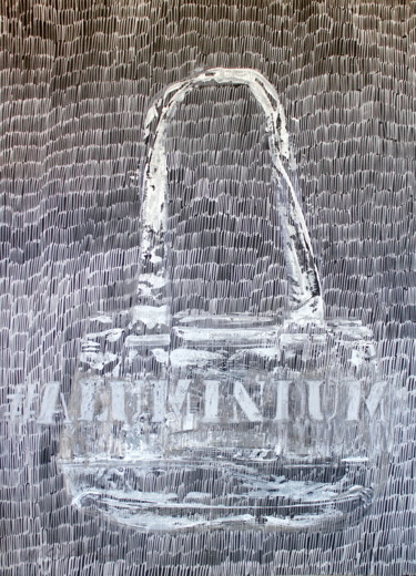 "Bag Guess #Aluminiu…" başlıklı Resim Nathalia Chipilova tarafından, Orijinal sanat, Işaretleyici