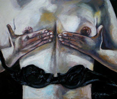 Painting titled "Pas besoin du souti…" by Nathalia Chipilova, Original Artwork, Acrylic