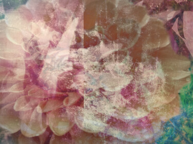 Arte digitale intitolato "abstractions floral…" da Taddei Ange, Opera d'arte originale, Collage digitale