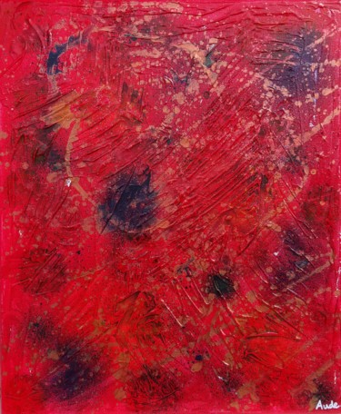 제목이 "Révolution astrale."인 미술작품 Aude Peris로, 원작, 아크릴 나무 들것 프레임에 장착됨