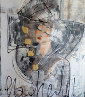 Peinture intitulée "SIAM...." par Audrey Marienkoff, Œuvre d'art originale, Huile