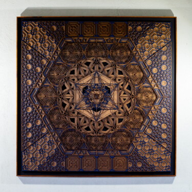 Design intitulée "Cubo de Metatron (Q…" par Augusto Salazar, Œuvre d'art originale, Modélisation 3D