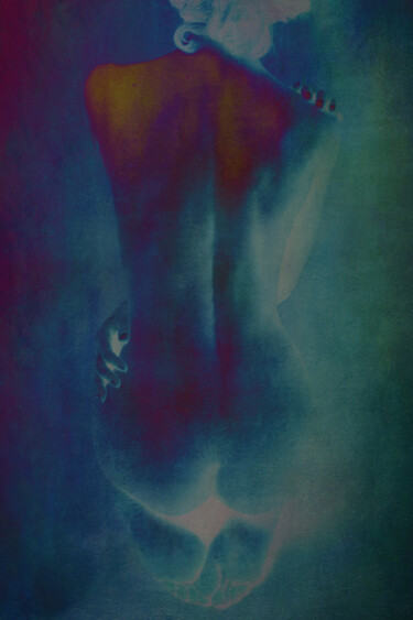 Fotografía titulada "Bleus" por Aurélia Cheret, Obra de arte original, Fotografía digital