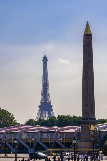 Photographie intitulée "Place de la Concorde" par Aurélien Comte, Œuvre d'art originale, Photographie numérique