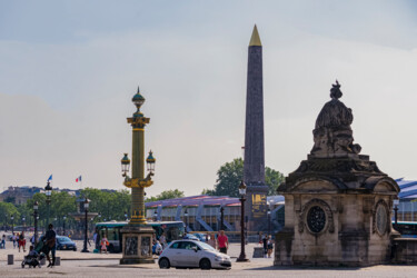Fotografia intitulada "Place de la Concord…" por Aurélien Comte, Obras de arte originais, Fotografia digital