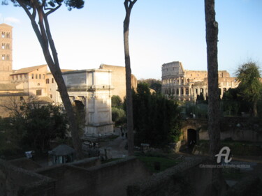 Фотография под названием "Colosseo e Foro Rom…" - Aurelio Nicolazzo, Подлинное произведение искусства, Цифровая фотография