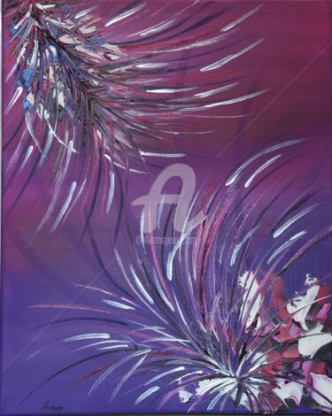 Painting titled "Joie de vivre 40x30…" by Aurore Franc, Original Artwork