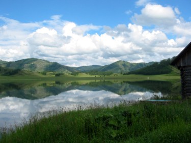 Fotografia intitolato "Altai 2006 #11" da Vladimir Abaimov, Opera d'arte originale, Fotografia digitale