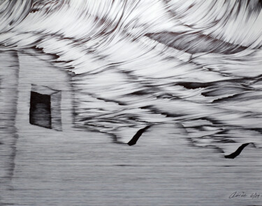 "Mesa" başlıklı Resim Aw Cerde tarafından, Orijinal sanat, Tükenmez kalem
