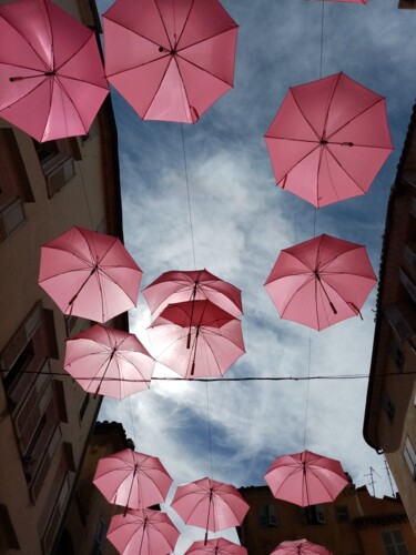 Fotografia intitulada "Ciel rose" por Axl Martin, Obras de arte originais, Fotografia Não Manipulada