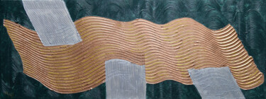 Malarstwo zatytułowany „Rêves mouvants” autorstwa Ayel, Oryginalna praca, Akryl Zamontowany na Drewniana rama noszy