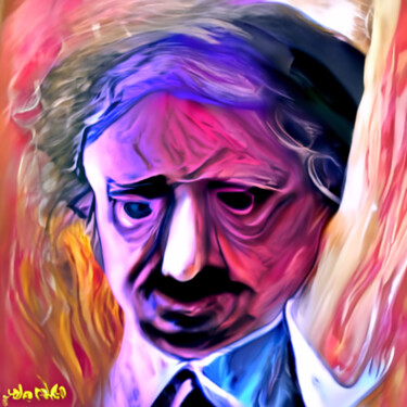 "Albert Einstein's p…" başlıklı Dijital Sanat Bachir Reddioui tarafından, Orijinal sanat, Dijital Resim