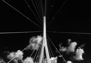 Fotografía titulada "Pont de Normandie" por Balagour, Obra de arte original, Fotografía digital