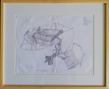 Drawing titled "LeND-Promises writt…" by Baptiste Vanweydeveldt, Original Artwork, Graphite Mounted on Other rigid panel