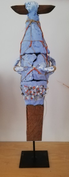 Scultura intitolato "Golgot" da Baptiste Vanweydeveldt, Opera d'arte originale, Ceramica