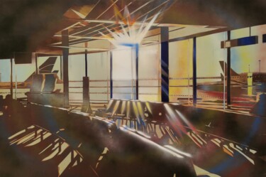Картина под названием "Transit" - Zsombor Barakonyi, Подлинное произведение искусства, Акрил
