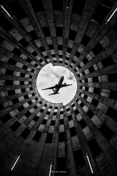 Фотография под названием "L'avion" - Olivier Barau, Подлинное произведение искусства, Цифровая фотография