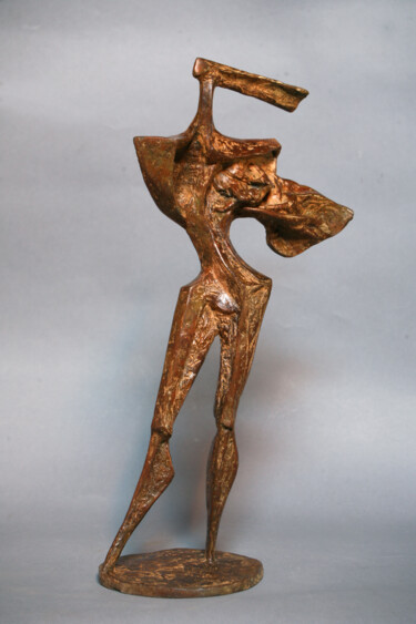 雕塑 标题为“Nel Vento 3” 由Orazio Barbagallo, 原创艺术品, 青铜