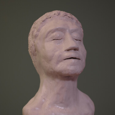 Rzeźba zatytułowany „senator” autorstwa Baris, Oryginalna praca, Glina