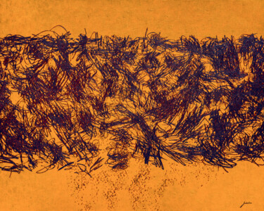 Картина под названием "The Field of Eisens…" - Ihar Barkhatkou, Подлинное произведение искусства, Масло Установлен на Деревя…