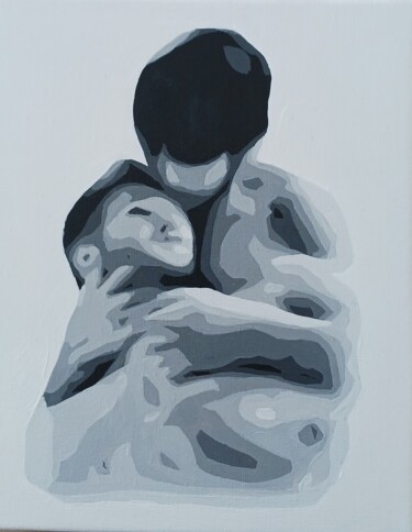 Картина под названием "Mimos 01" - Barón O'Hallorans, Подлинное произведение искусства, Акрил Установлен на Деревянная рама…