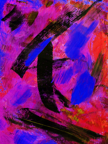 Digitale Kunst getiteld "The Anchor of My So…" door Barry Farley Visual Arts, Origineel Kunstwerk, Digitaal Schilderwerk Gem…