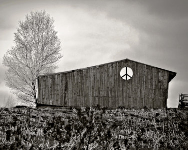Fotografie getiteld "Peace Barn Friendsh…" door Bavosi Photoart, Origineel Kunstwerk, Digitale fotografie