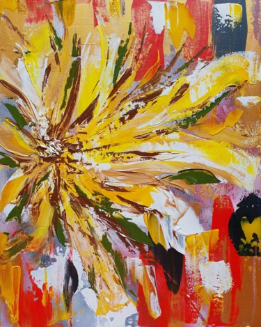 Painting titled "142 ART ABSTRAIT MO…" by Beata Dautrey, Original Artwork, Acrylic