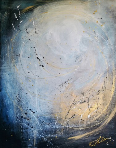 Картина под названием "Soul's Journey" - Beata Wiśniewska-Kowalewska, Подлинное произведение искусства, Акрил