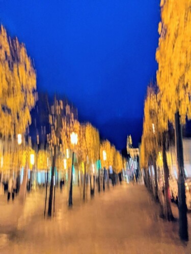 Фотография под названием "Un soir d'automne" - Béatrice Marie Penaud, Подлинное произведение искусства, Цифровая фотография