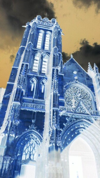 摄影 标题为“Cathedral - Cathédr…” 由Béatrice Marie Penaud, 原创艺术品, 数码摄影