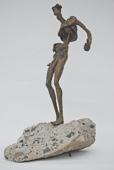 Скульптура под названием "L'ultime instant" - Béatrice De Greef, Подлинное произведение искусства, Бронза