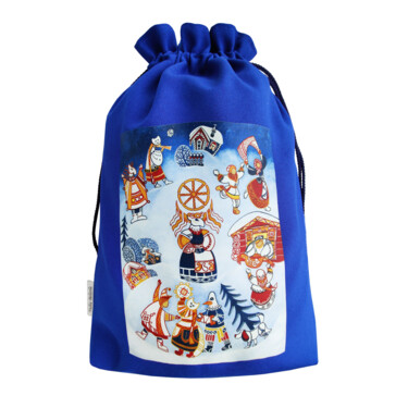 纺织艺术 标题为“Kolyada bag” 由Yulia Belasla, 原创艺术品, 数字打印