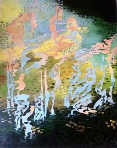 Картина под названием "MOTO ONDOSO" - Beline Loeb, Подлинное произведение искусства, Акрил Установлен на Другая жесткая пане…