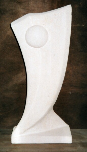 Sculpture intitulée "Jauna" par Benjamin Baudry, Œuvre d'art originale, Pierre
