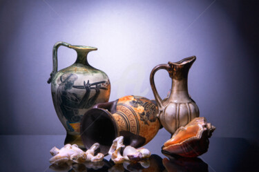 "amphoras-and-seashe…" başlıklı Fotoğraf Benjamin tarafından, Orijinal sanat, Diğer