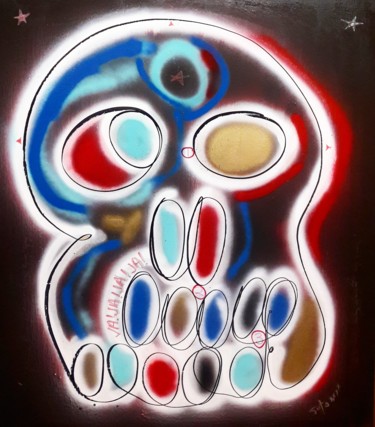Painting titled ""baby ligth my way"" by Benny Gutz, Original Artwork, Acrylic