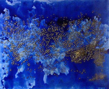 Painting titled "Infini d'étoiles en…" by Benoît Prieur, Original Artwork