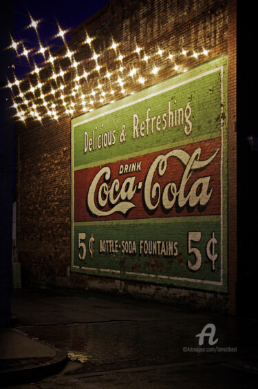 Photography titled "Street of CocaCola…" by Benoit Beal (3enoit 3eal), Original Artwork