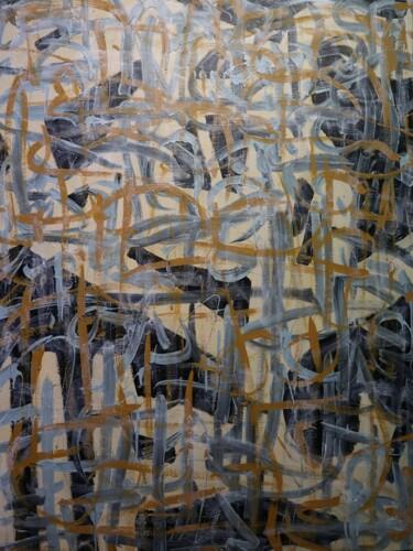 제목이 "D'un vague surgisse…"인 미술작품 Bent로, 원작, 아크릴 나무 들것 프레임에 장착됨