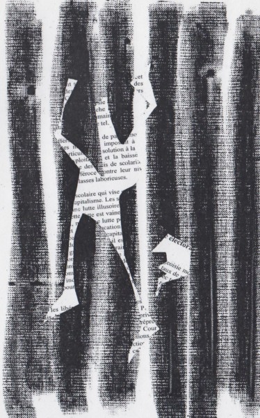 Disegno intitolato "Brèches - image no.5" da Bent, Opera d'arte originale, Pastello