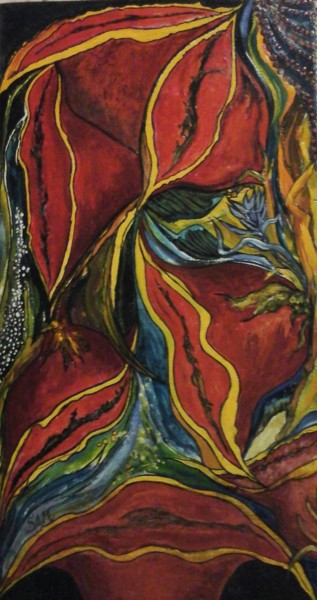 Pittura intitolato "LA PUISSANCE DU ROU…" da Sam De Beauregard, Opera d'arte originale, Acrilico