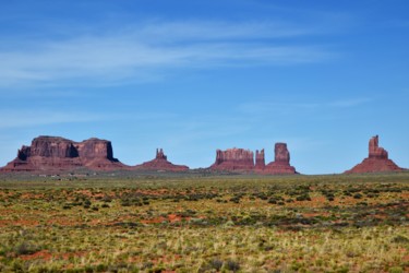 Фотография под названием "Monument Valley # 1" - Bernard Levy, Подлинное произведение искусства, Цифровая фотография