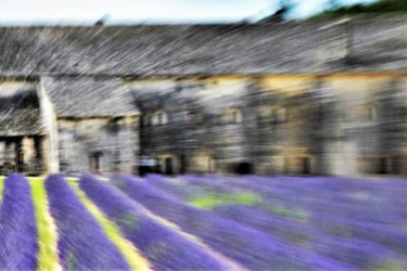 Fotografia intitolato "l'abbaye de Sénanqu…" da Bernard Levy, Opera d'arte originale, Fotografia digitale