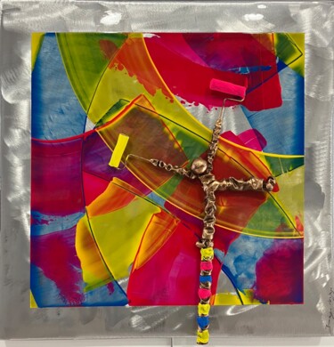 "Colors 02.03" başlıklı Tablo Bernard Saint-Maxent tarafından, Orijinal sanat, Akrilik Alüminyum üzerine monte edilmiş
