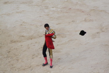 Fotografia intitolato "Chapeau l'artiste o…" da Bernard Vergier, Opera d'arte originale