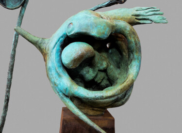 Escultura intitulada "Ocean Property" por Bernd Nordt, Obras de arte originais